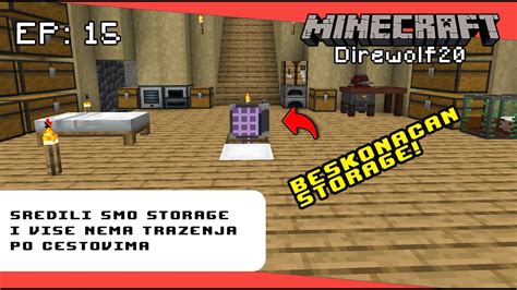 Minecraft Modovano Prezivljavanje Beskonacan Storage Ep Youtube