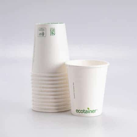 Vaso 12 Oz Bebida Caliente Ecotainer I Paper 50 Pz Arerofast