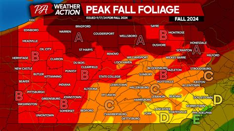 2024 Fall Foliage Outlook Peak Dates And Vibrancy Forecast For Pennsylvania