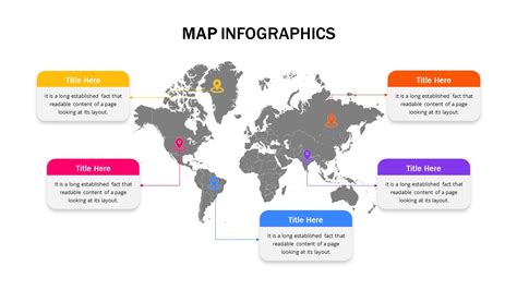 Editable Global Map For PowerPoint SlideKit