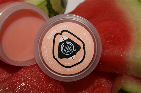 The Body Shop Born Lippy Lip Balm In Watermelon Review The Sunday Girl