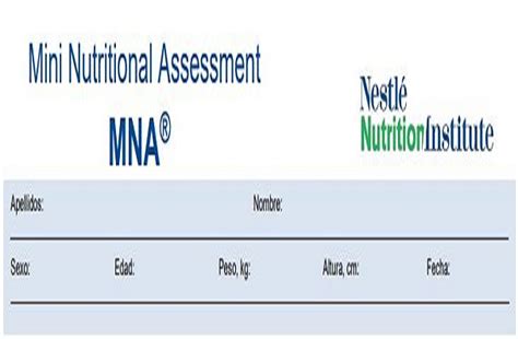 Escala Nutricional Mna Informaci N