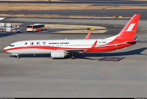 B 1448 Shanghai Airlines Boeing 737 89P WL Photo By Yudai Yamada ID