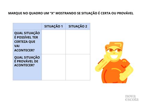 Compara O De Dois Eventos Um Prov Vel Ocorr Ncia E Um Certeza