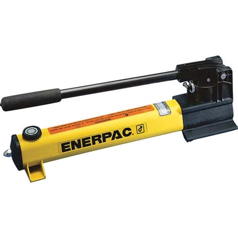 Enerpac Manual Hydraulic Pump Stage Steel Pump Msc Industrial