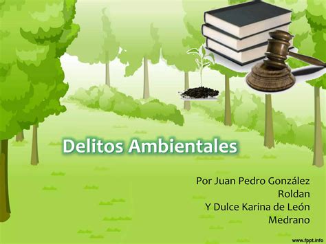 Delitos Ambientales Ppt