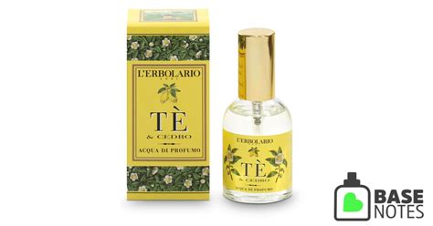 T Cedro Tea Cedar By L Erbolario Basenotes