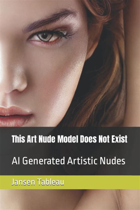 Amazon This Art Nude Model Does Not Exist AI Generated Artistic