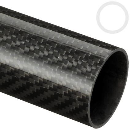 Mm Mm Woven Finish Carbon Fibre Tube M M Easy Composites