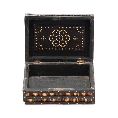 Antique Anglo Indian Porcupine Quill Box Lot 1113 November Estate
