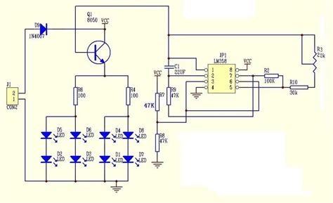 Diy Kit 50 Lm358 Breathing Led Circuit Buildcircuit