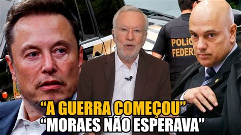 Urgente Elon Musk Surpreende E Chama Stf A Guerra Alexandre Garcia