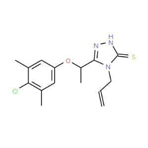 4 Allyl 5 1 4 Chloro 3 5 Dimethylphenoxy Ethyl 4H 1 2 4 Triazole 3