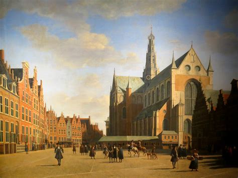 1696 Painting Of St Bavos Church Haarlem The Frans Hals Flickr