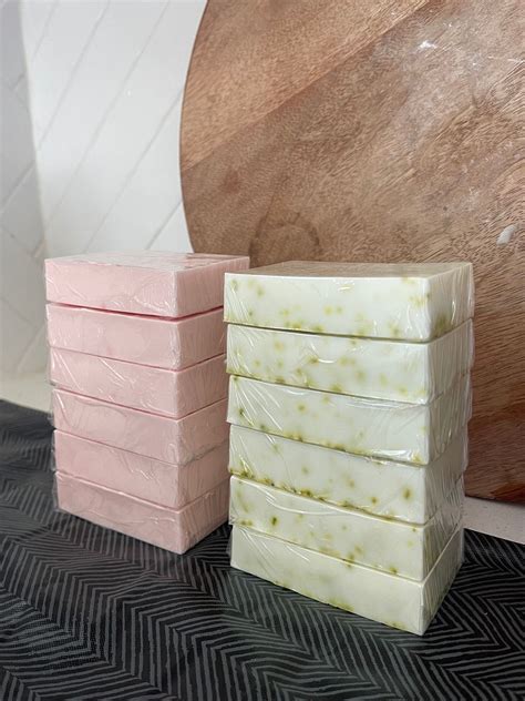 Pink Himalayan Salt Soap Bar Etsy Australia