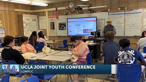 Ucla Representative Visits Lompoc High School For Youth Conference