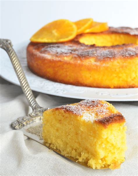 Orange sponge cake - Hollie Restaurant Food