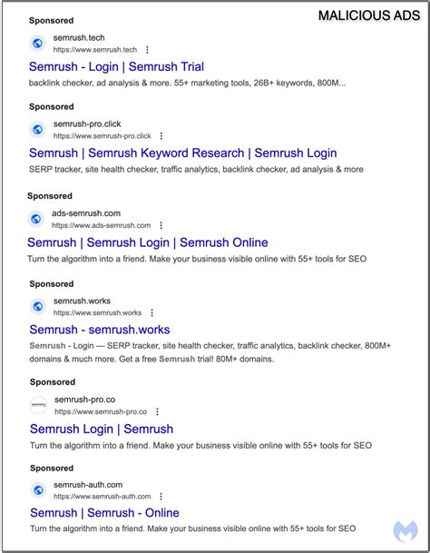 Fake Semrush Ads Used To Steal SEO Professionals’ Google Accounts