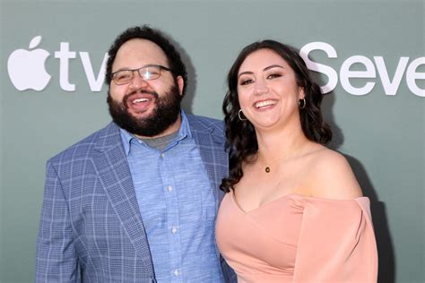 LOS ANGELES APR 8 - Zach Cherry, Anabella Tupaj at the Severance Finale ...