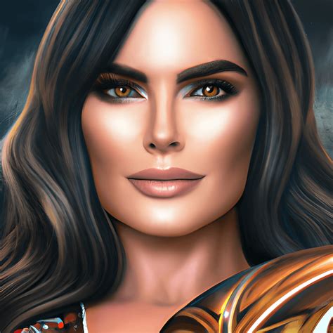 Danna Garc A As A Futuristic Empowered Latina Creative Fabrica