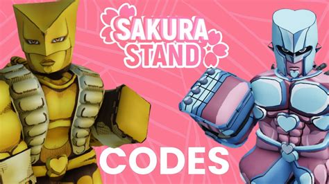 Sakura Stand Codes January 2025