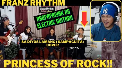 REACTION FRANZ RHYTHM SA DIYOS LAMANG Sampaguita Cover