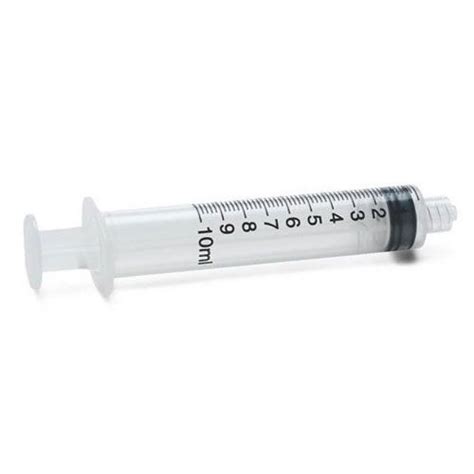 Syringe Bd Plastipak 10ml 3 Piece Luer Lock 100 Pieces 305959