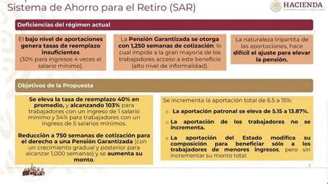 5 Puntos Clave De La Reforma De Pensiones ¿cuántas Semanas Cotizadas