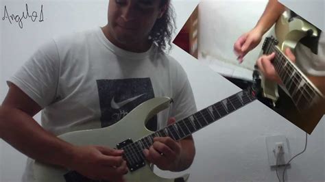 Dream Theater The Enemy Inside Guitar Solo By Angelo Santos Guitar