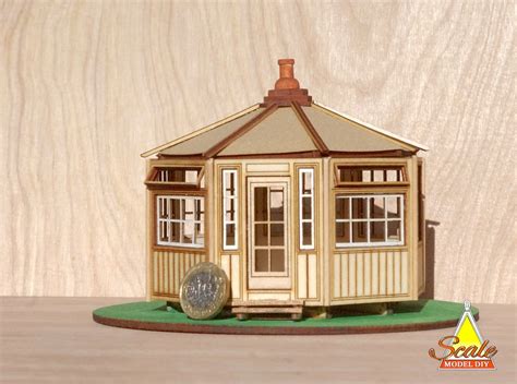 Octagonal Summerhouse In Th Quarter Scale Dollhouse Etsy Uk