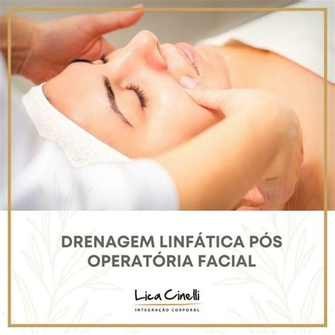 DRENAGEM LINFÁTICA PÓS OPERATÓRIA FACIAL