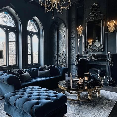 Uncover the Alluring Secrets of Modern Gothic Living Room Designs.