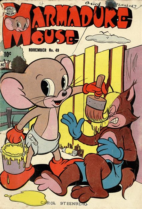 Marmaduke Mouse Comics Golden Age Rare Vintage Compact Etsy