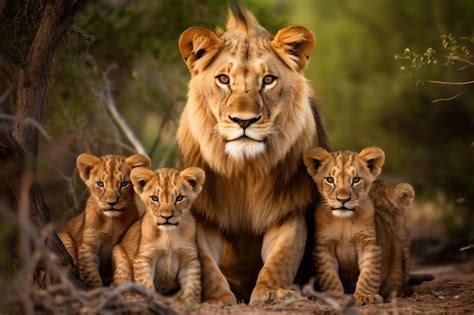 Photos Groupe Lions Photos De Haute Qualit Gratuites