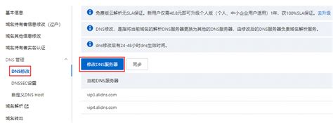 阿里云域名如何使用云解析dns分配的dns服务器公网权威解析云解析dnsdns 阿里云帮助中心