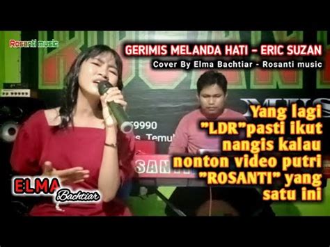 GERIMIS MELANDA HATI ERIC SUZAN Cover By Elma Bachtiar Rosanti