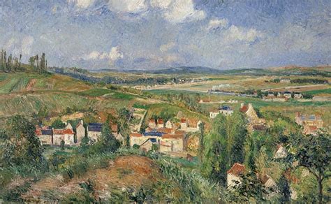 Hd Wallpaper Landscape Picture Camille Pissarro The Hermitage In