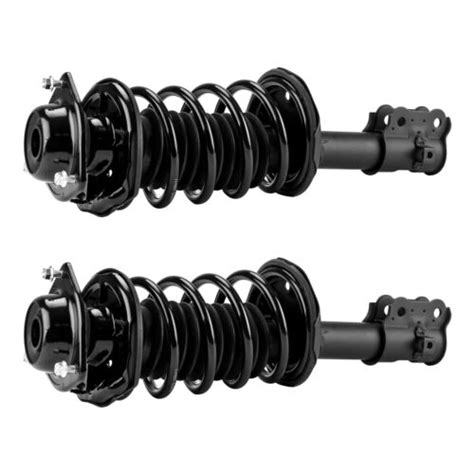 Pair Front Complete Loaded Struts Spring Assembly Fit