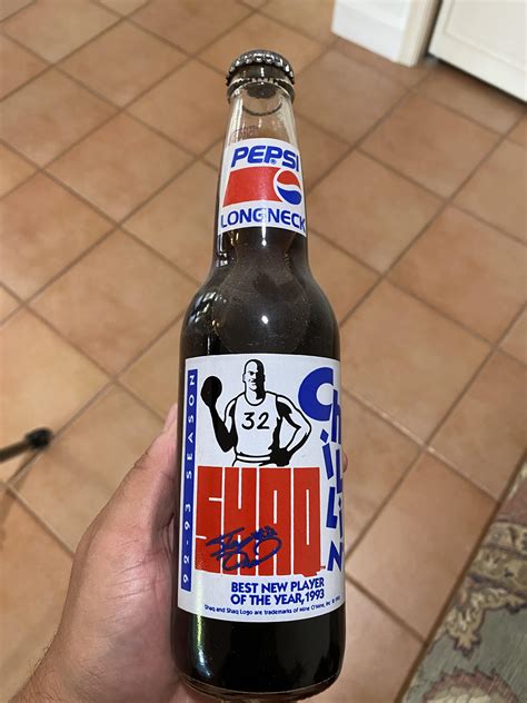 Found This 1993 “shaq Attack” Pepsi Today R Heat