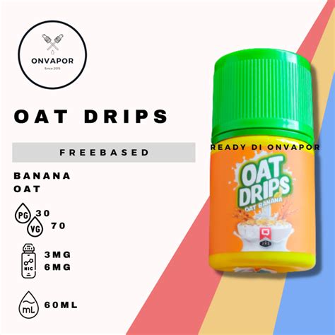 Oat Drips V Banana Oats Lazada Indonesia