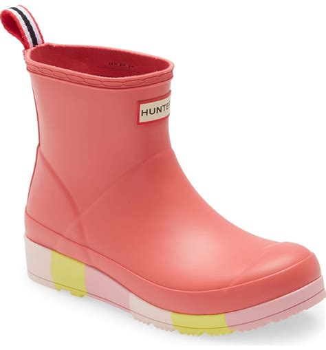 Hunter Original Play Boot Short Zinc Womens Rain Boots