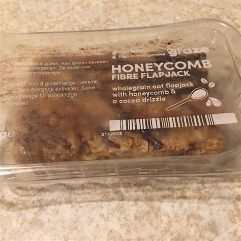 Graze Honeycomb Fibre Flapjack Review Abillion