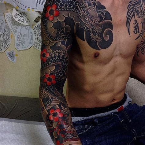 30 Amazing Dragon Half Sleeve Tattoos For Men 2024 Guide Artofit