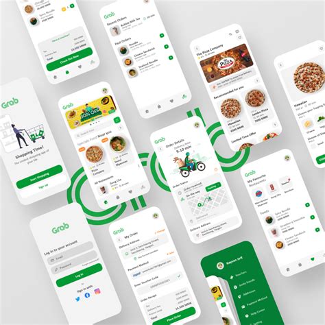 Grab Mobile App Design Mobile App Design App Design App Ui Design