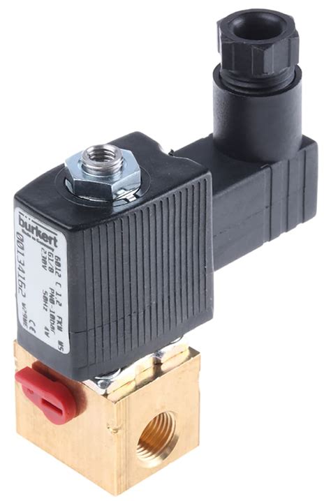 Burkert Burkert Solenoid Valve Port Nc V Ac