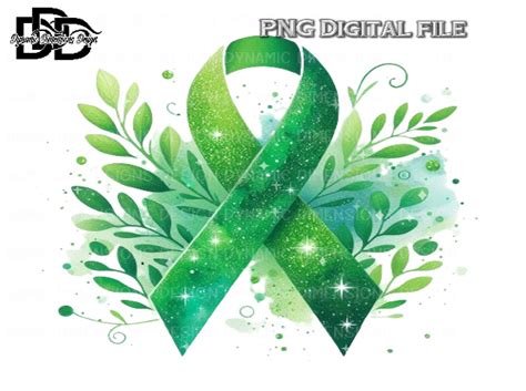 Green Awareness Ribbon Graphic by Dynamic Dimensions · Creative Fabrica