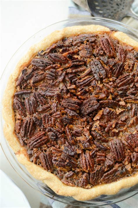 Simply Scratch The Best Pecan Pie Simply Scratch