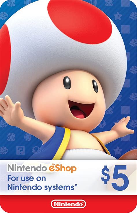 Nintendo eShop Gift Card 5$ (US) – Mx2Games