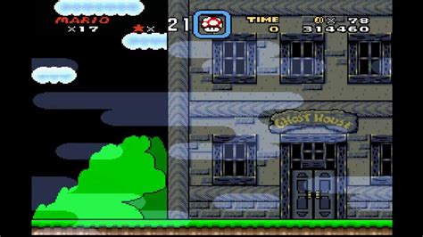 HD Super Mario World Vanilla Ghost House Bonus Vanilla Dome 3