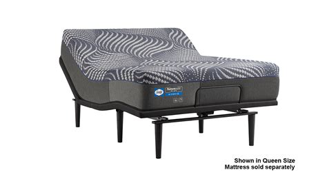 sealy ease  adjustable base queen home furniture mattress center